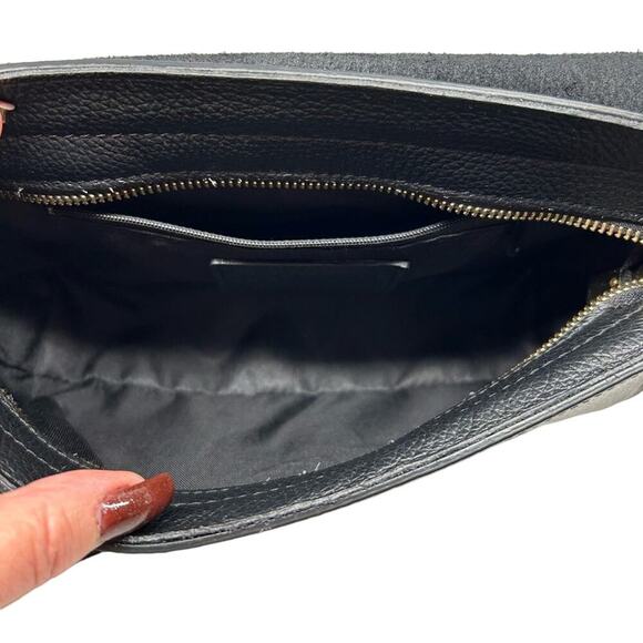 Viola Castellani Italian Handmade Leather camouflage Bag - Picture 11 of 14